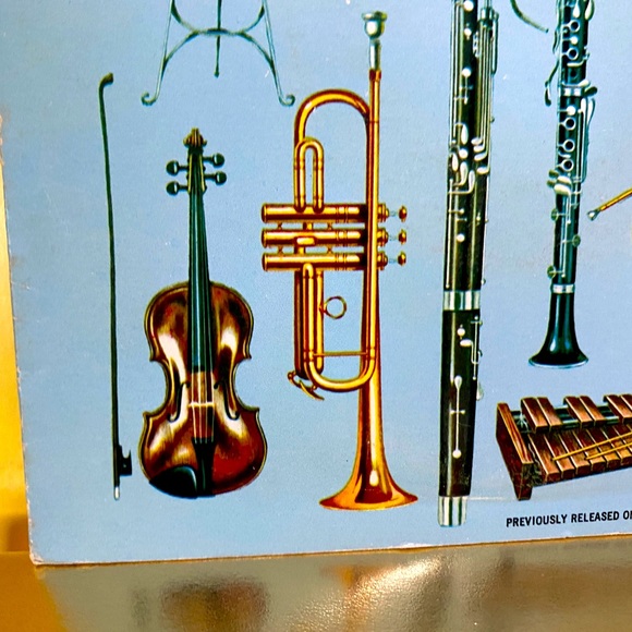 RETRO 1966 GOLDEN VINYL RECORD A CHILD’S INTRODUCTION TO THE ORCHESTRA #2068 7” - Picture 8 of 16